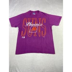 Phoenix Suns TShirt Bike Usa Made Single Stitch Purple Mens Large